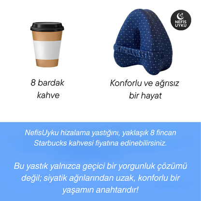 NefisUyku™️ Bacak Arası Hizalama Yastığı